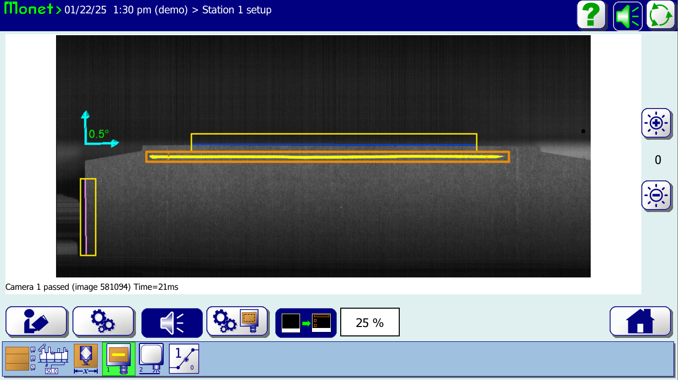 LearyVIEW Flex skew inspection