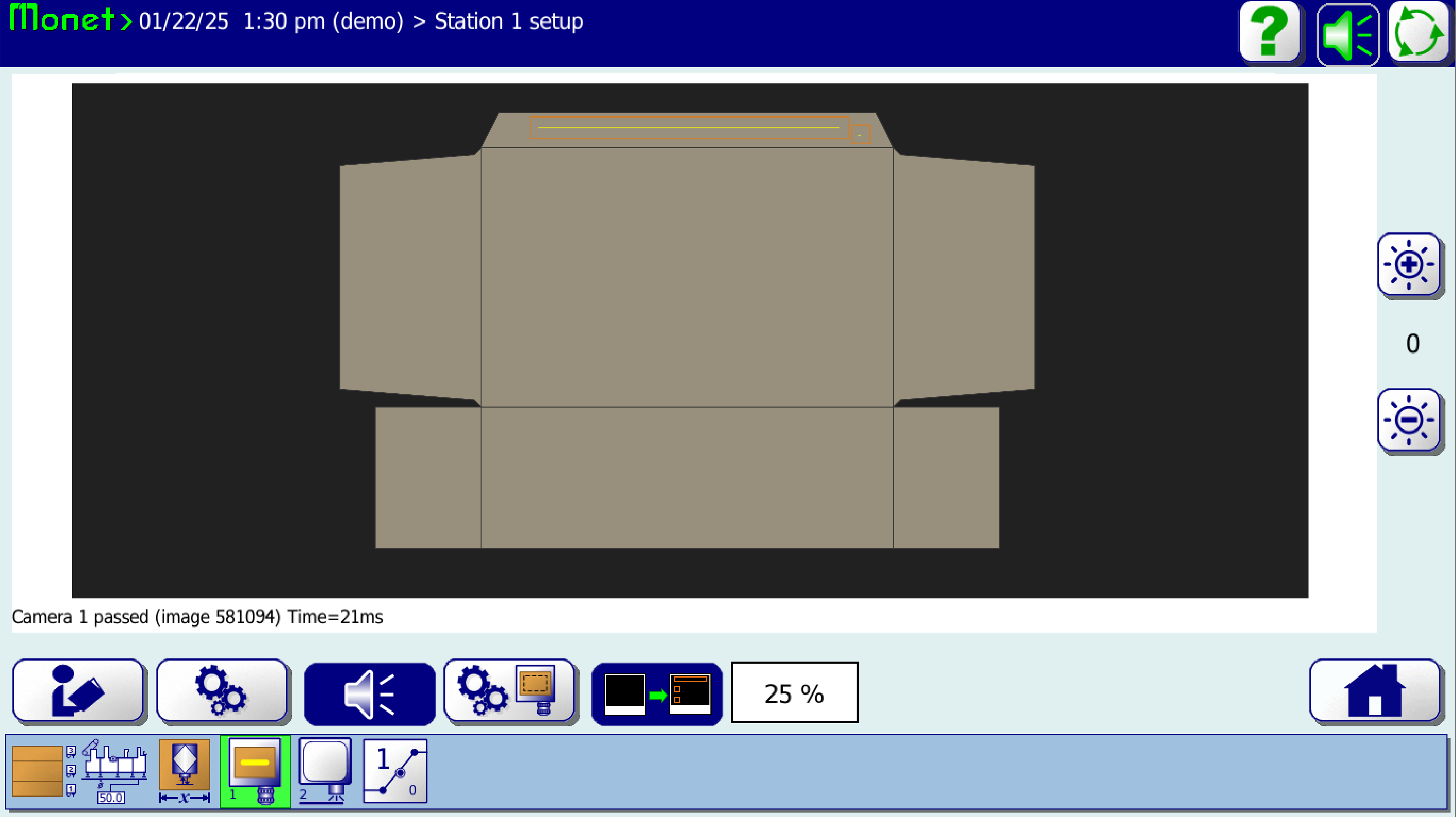 LearyVIEW Flex 4th panel camera inspection